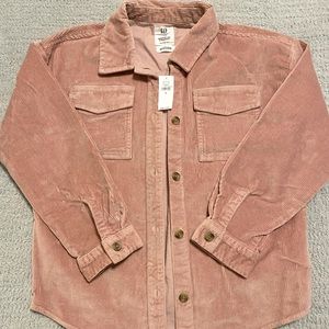 GAP Teen corduroy shacket